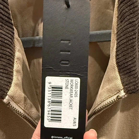 Lioness Tan and Brown workwear jacket women’s. NWT - Picture 3 of 4